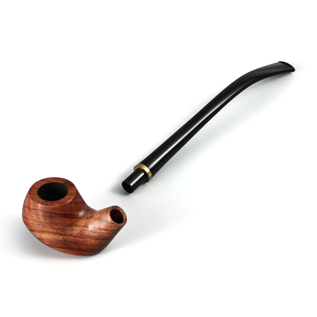 Joyoldelf Rosewood Churchwarden Pipe Set