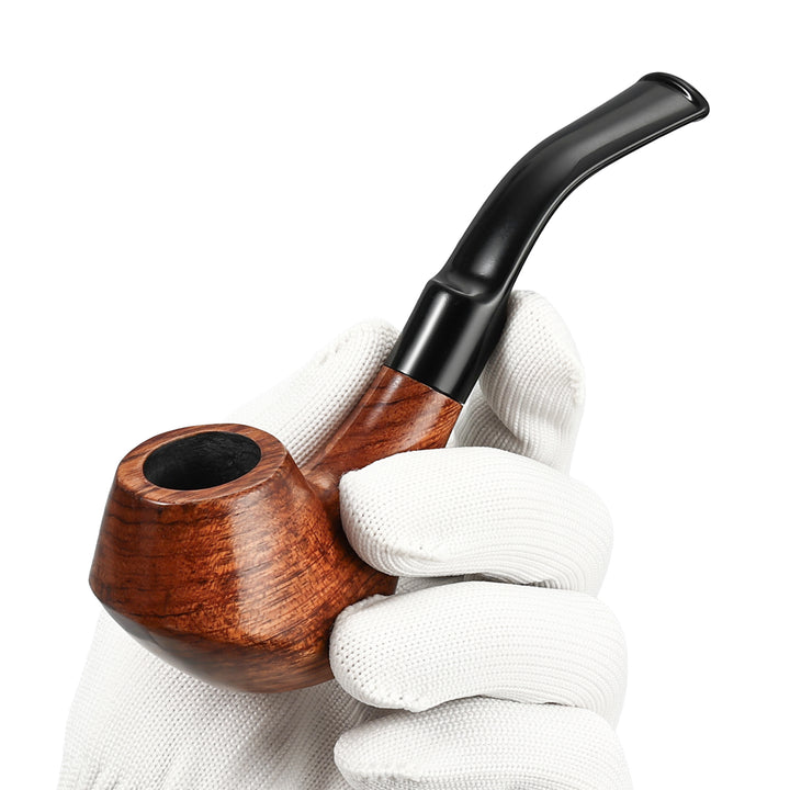 Joyoldelf Rosewood Flat-Bottom Pipe Set