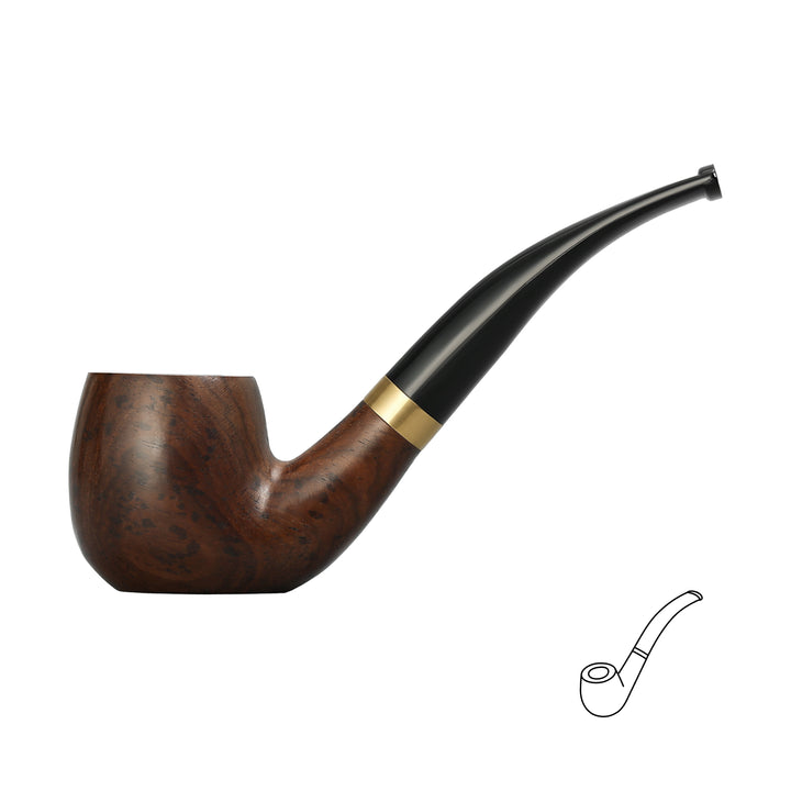 Obetis Ebony Sitter Pipe