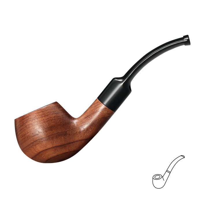 Obetis Rosewood Bent Pipe Set