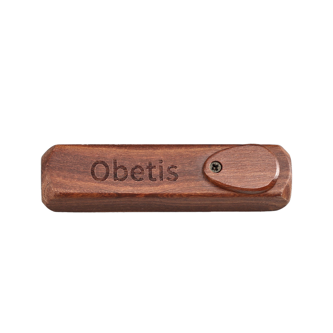 Obetis Portable Rosewood Pipe Set with Cleaner Kit – Compact, Smooth Draw Design