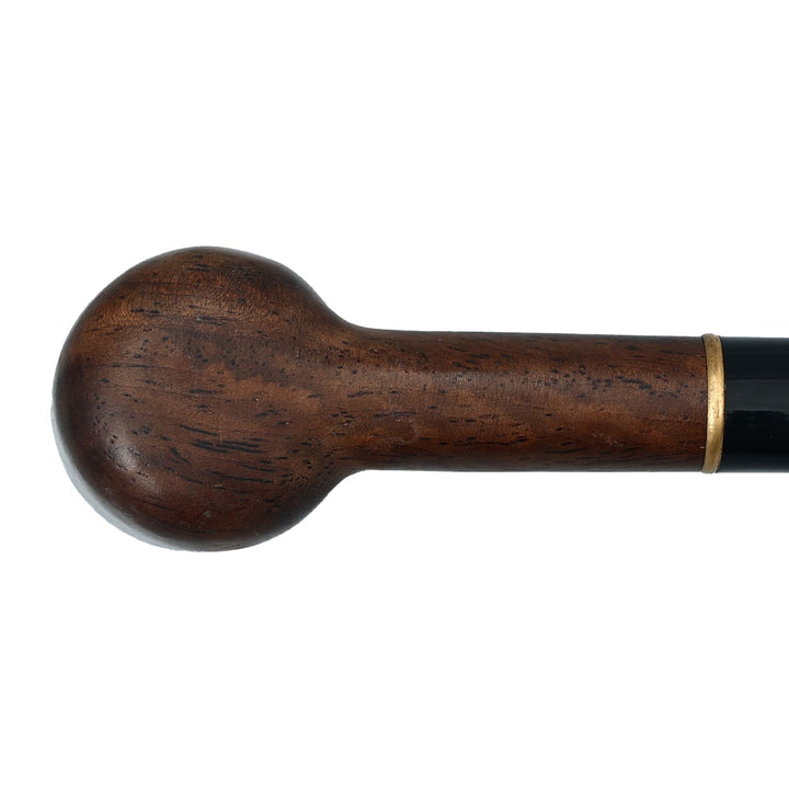Pipa de tabaco Obetis de madera de ébano: boquilla recta clásica con dos boquillas y todos los accesorios