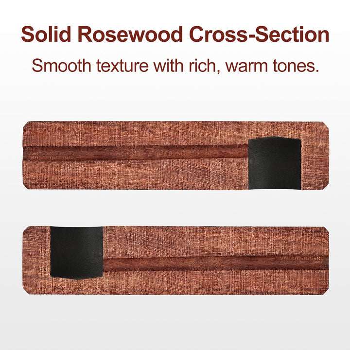 Obetis Portable Rosewood Pipe Set with Cleaner Kit – Compact, Smooth Draw Design