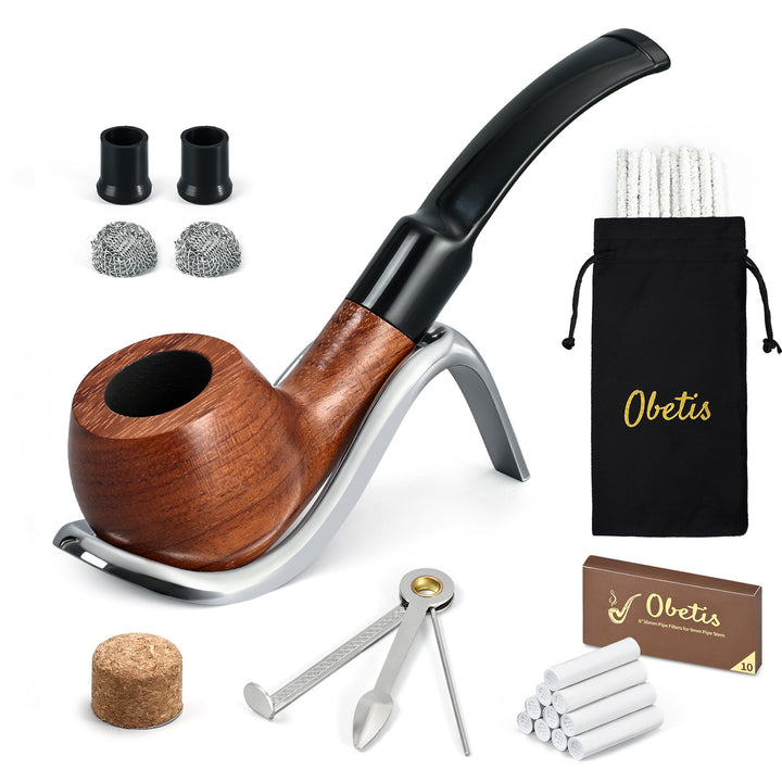 Obetis Rosewood Bent Pipe Set